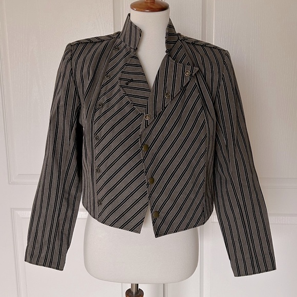 Neiman Marcus Jackets & Blazers - Vintage Striped Blazer Jacket Neiman Marcus